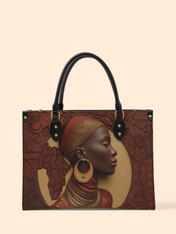 Afri Soul Premium Leather Handbag QR0TD149