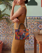 Ancestral Veil Premium Leather Handbag QR0TD701