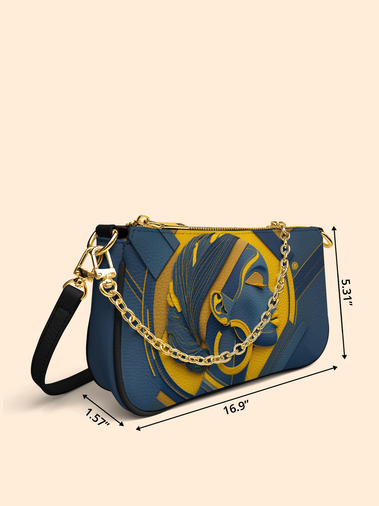 Glowing Essence Classic Zip Pochette QR0TD134