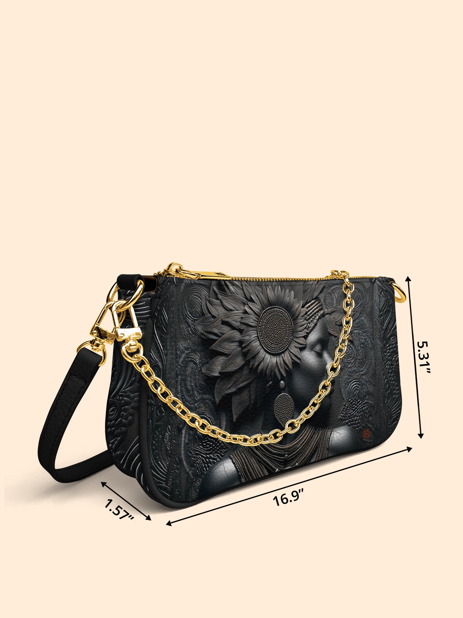 Black Orbit Classic Zip Pochette QR0XD247