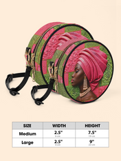 Pink Sovereign Circle Crossbody Bag QR0TD709