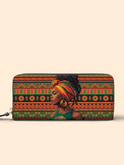 Kente Soul Slimline Zippy Wallet QR0TV210