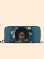 Bold & Unbothered Slimline Zippy Wallet QR0TD525