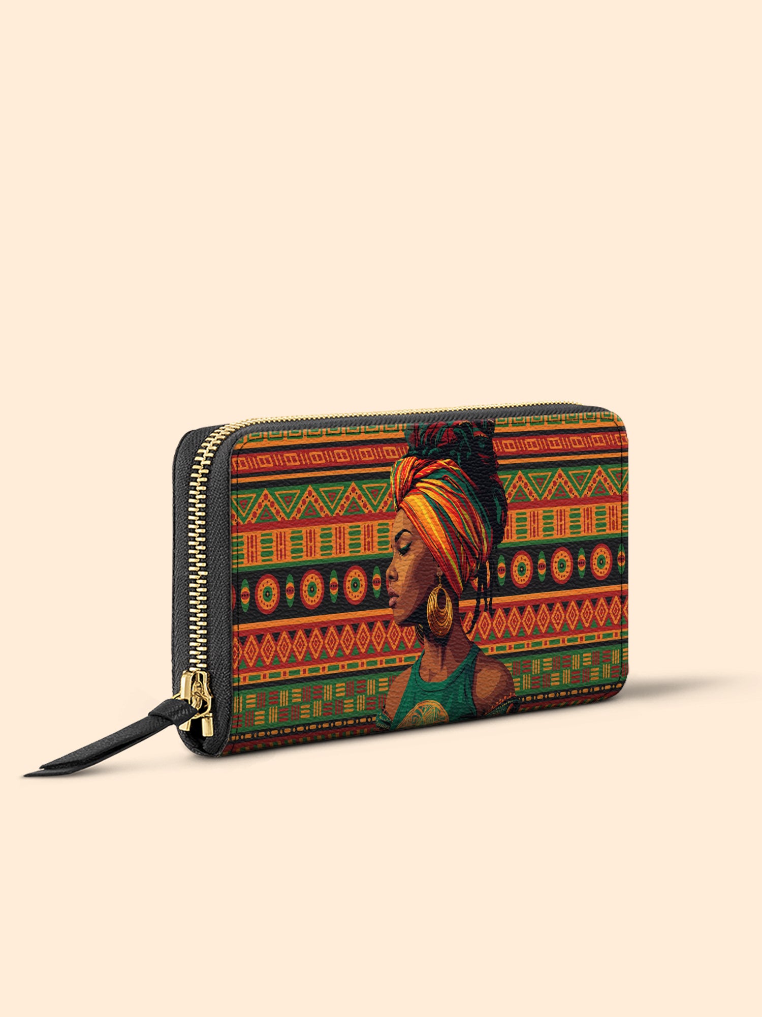 Kente Soul Slimline Zippy Wallet QR0TV210