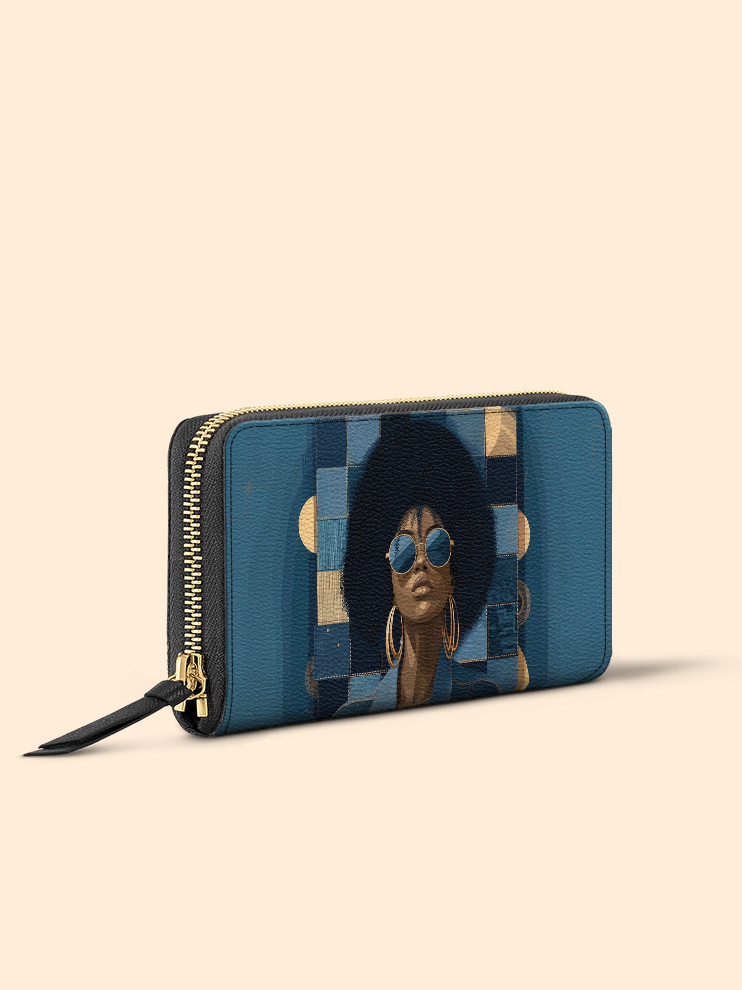 Bold & Unbothered Slimline Zippy Wallet QR0TD525