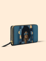 Bold & Unbothered Slimline Zippy Wallet QR0TD525