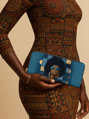 Bold & Unbothered Slimline Zippy Wallet QR0TD525
